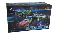 Bestuurbare S-track racing truggy V2